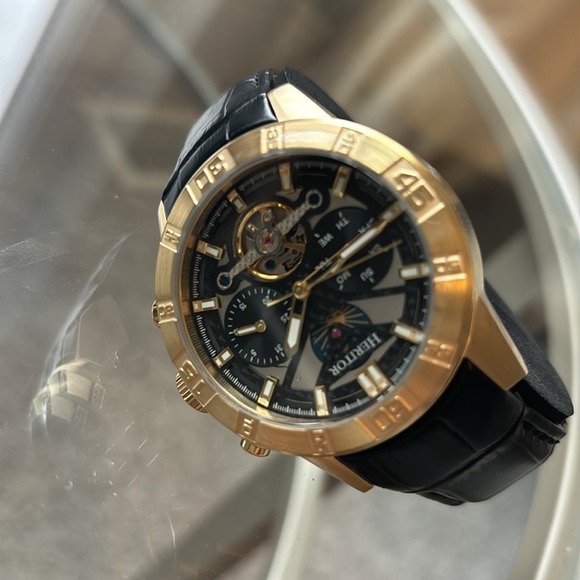 NWT Authentic HERITOR Automatic Men Watch - Picture 3 of 10